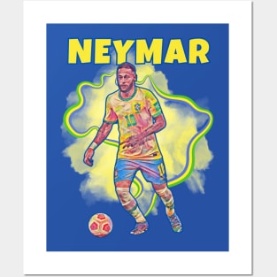 Neymar Junior Posters and Art